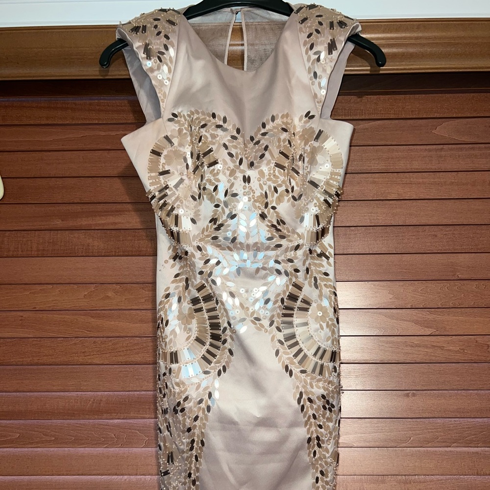 Karen Millen fitted mini dress- size 2